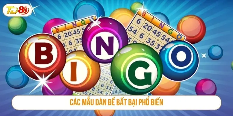Dàn Đề Bất Bại Giúp Người Chơi Ăn Lô Đề Ổn Định Tại TD88 Các mẫu dàn đề bất bại phổ biến