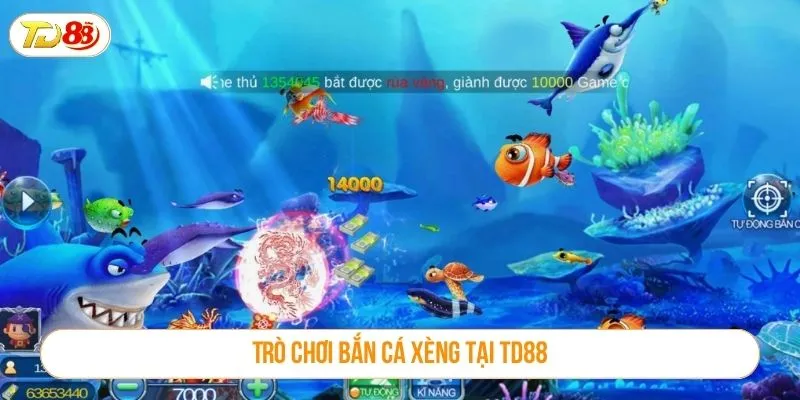Trò chơi bắn cá xèng tại TD88